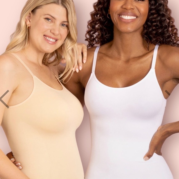 Shapermint Other - 1 SIZE MEDIUM NUDE EPETUA SHAPEWEAR TANK TOP SCOOP NECK CAMI NWT SHAPERMINT